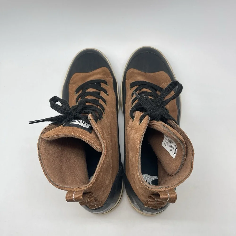 Sorel Cheyanne Metro II Boots Mens 12 NM4986-242 Brown Waterproof Lace Up Shoes - Picture 5 of 10